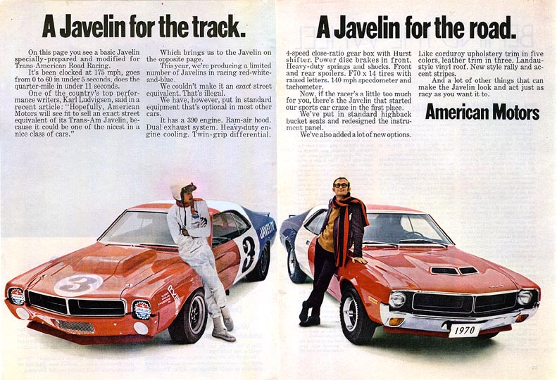1970 Javelin Ad-01