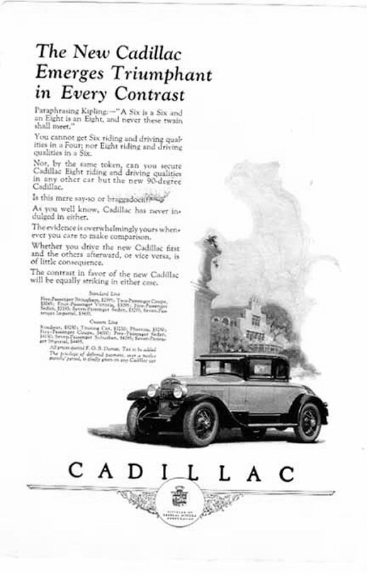 1926 Cadillac Ad-12