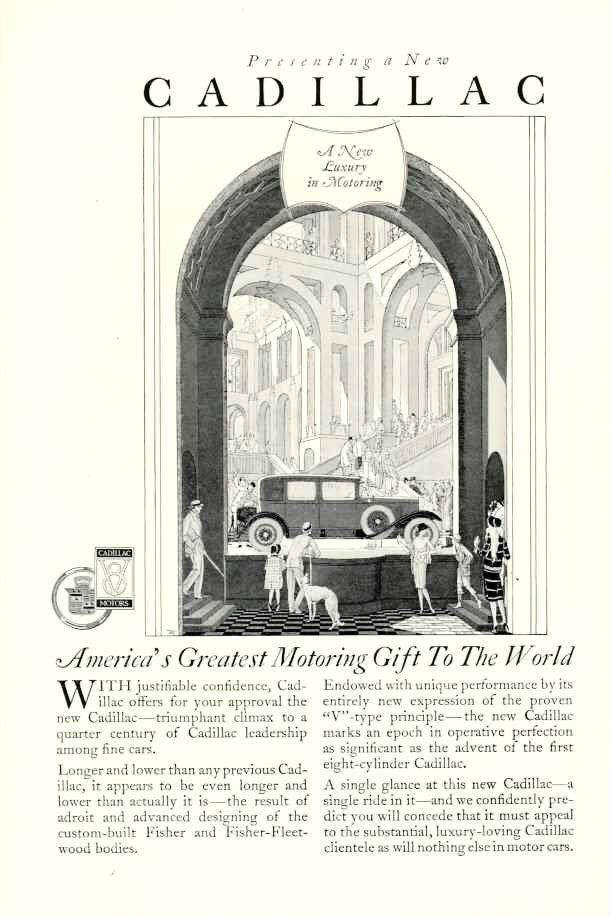 1927 Cadillac Ad-12