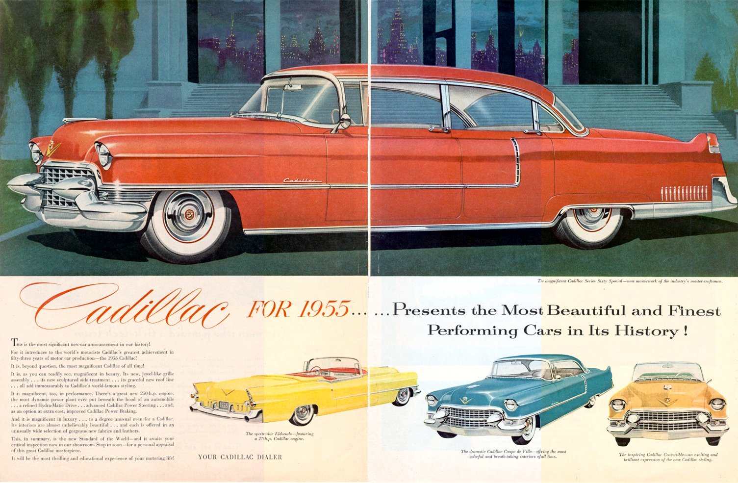 1955 Cadillac Ad-01