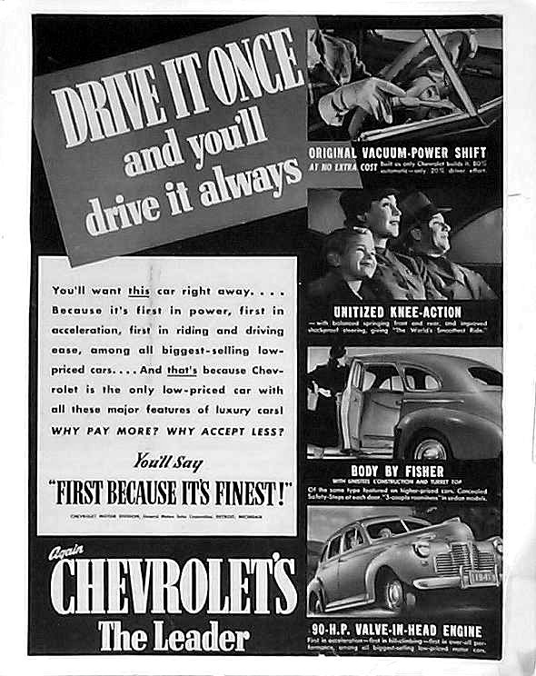 1941 Chevrolet Ad-10