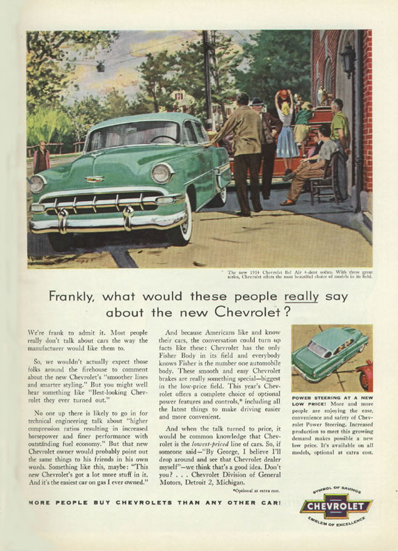 1954 Chevrolet Ad-16