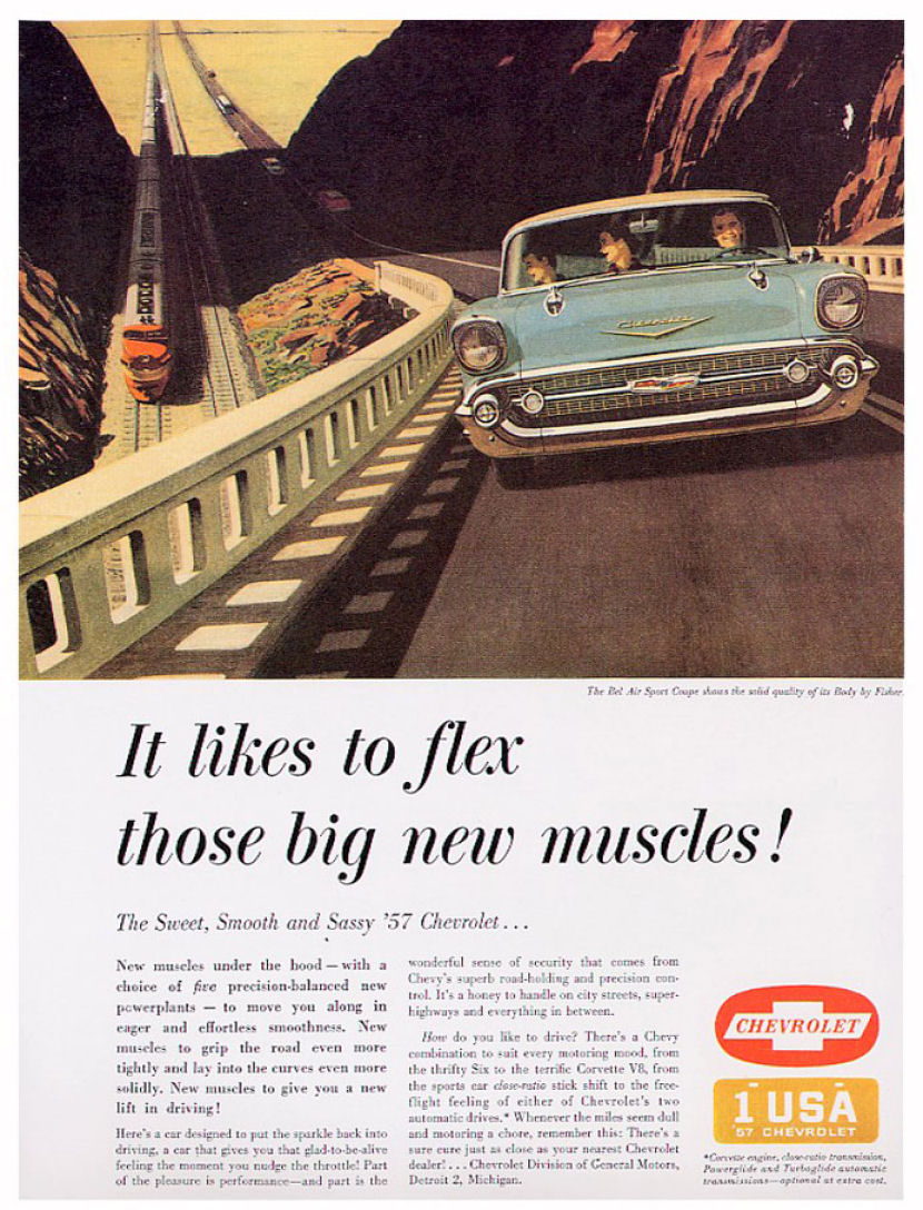 1957 Chevrolet Ad-16
