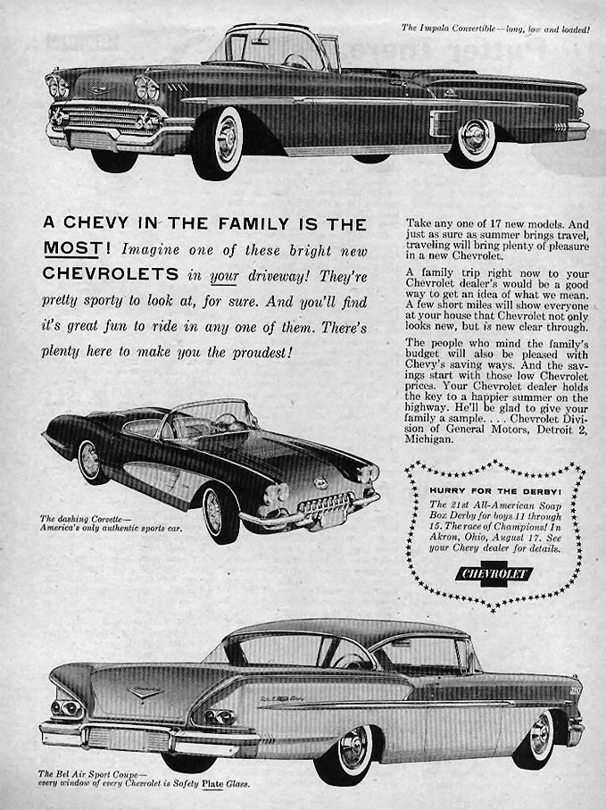 1958 Chevrolet Ad-22