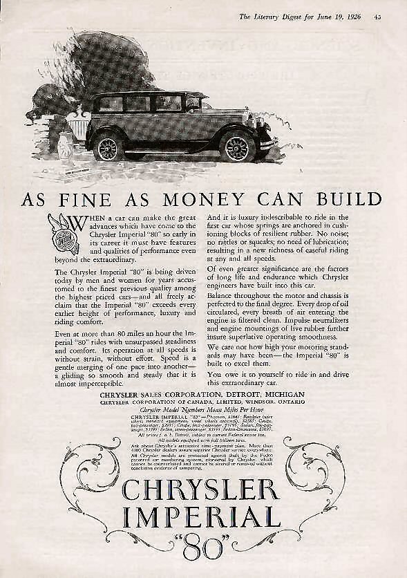1926 Chrysler Ad-10