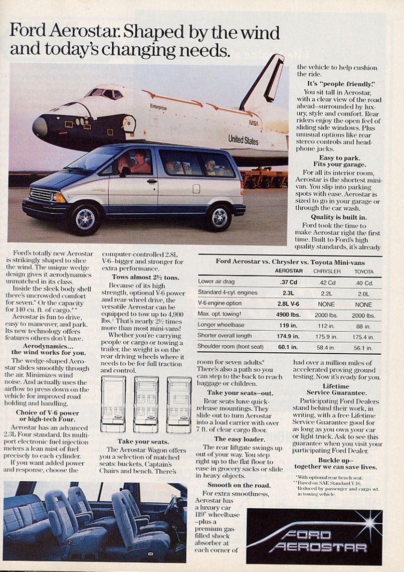 1986 Ford Van Ad-01