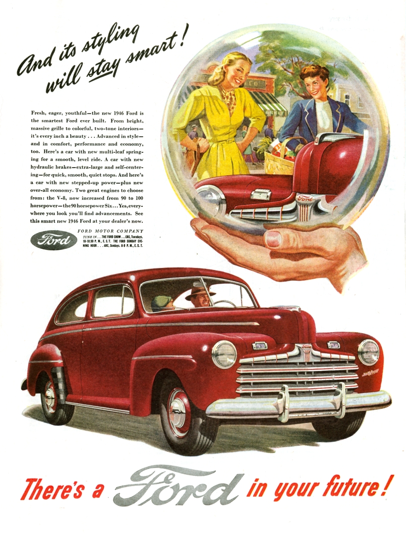 1946 Ford advertisement 1946 transportation ad #3 1946 car ...