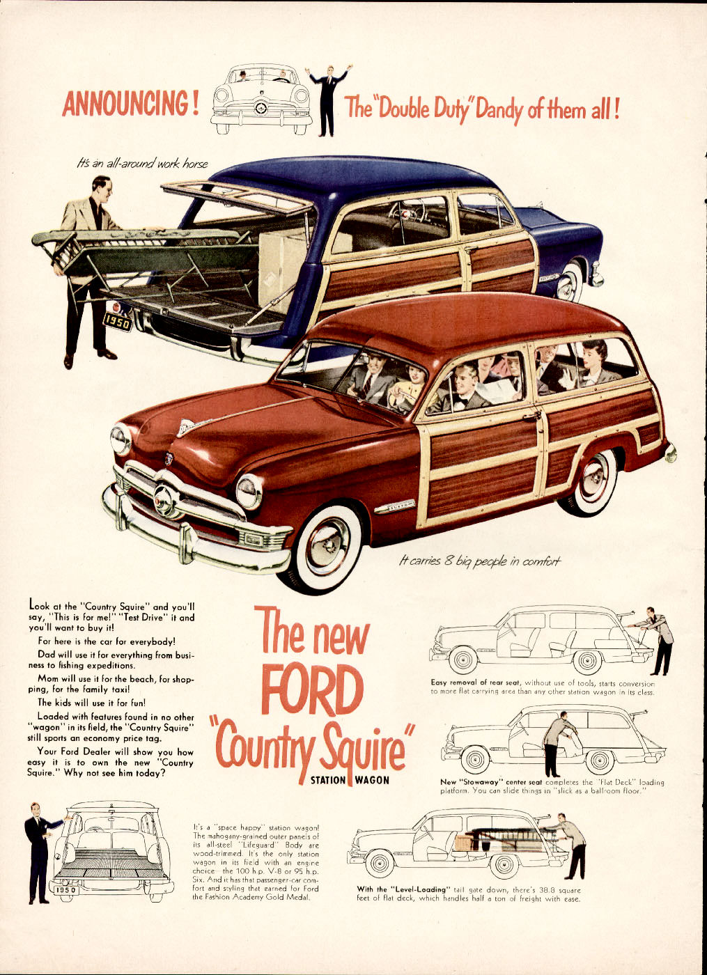 Ford advertising 1950 #10
