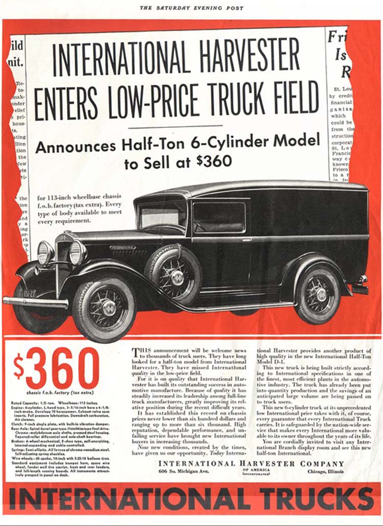 1930 International Truck Ad-01