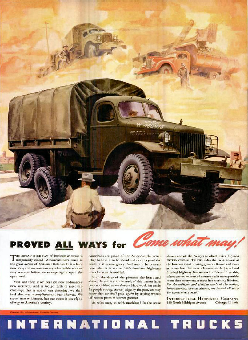 1942 International Truck Ad-03