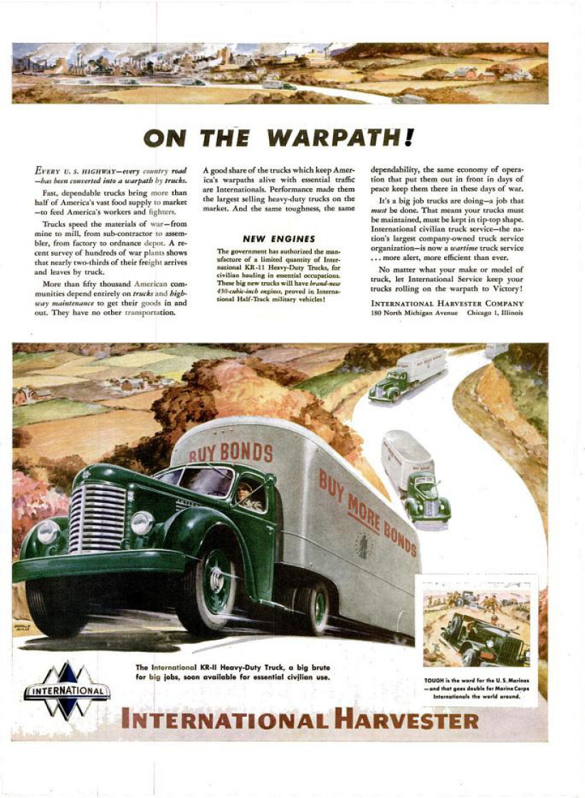 1943 International Truck Ad-02