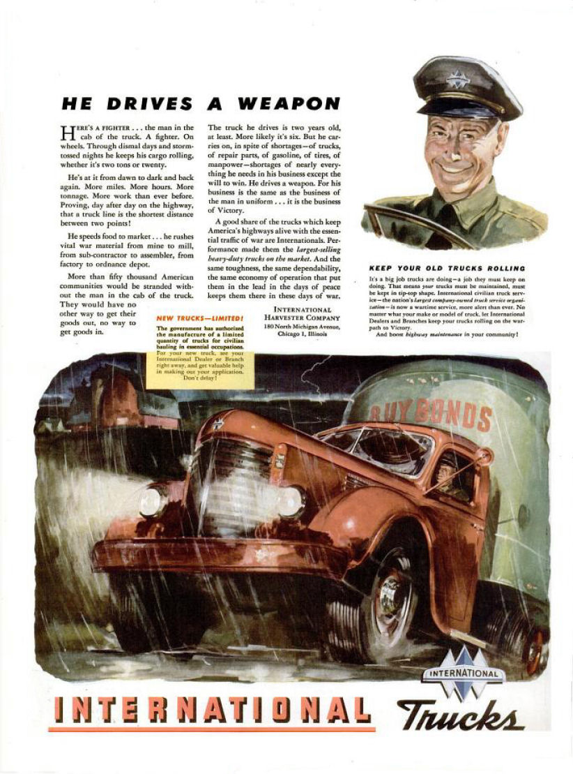 1944 International Truck Ad-03