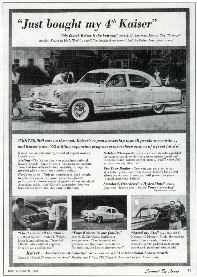 1953 Kaiser Ad-16