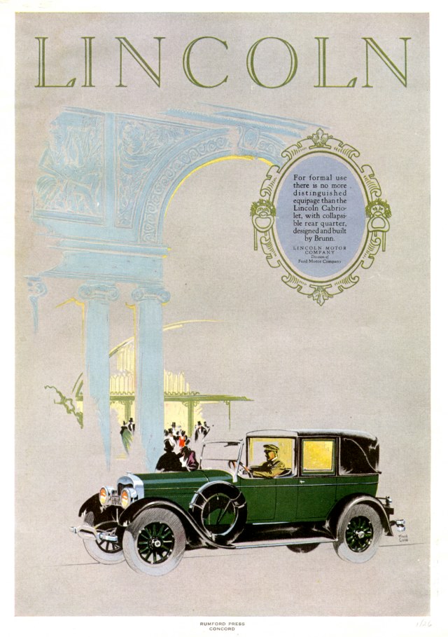 1926 Lincoln Ad-01