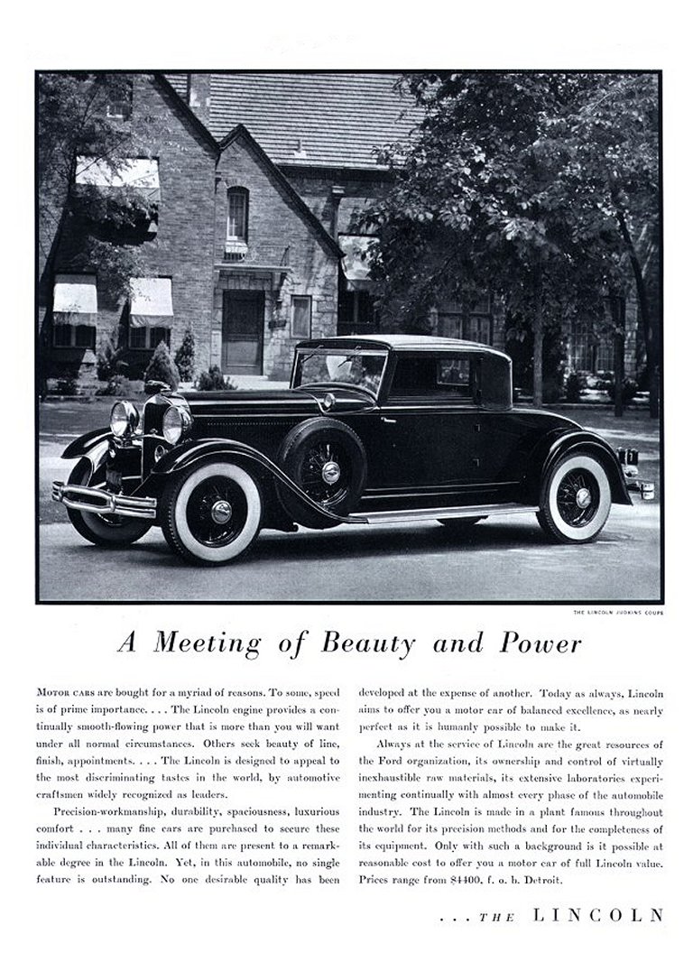 1931 Lincoln Ad-12