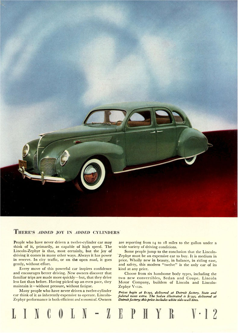 1938 Lincoln Zephyr Ad-01