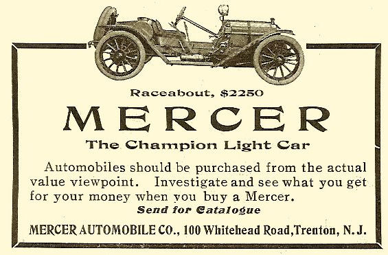 1911 Mercer Ad-0a