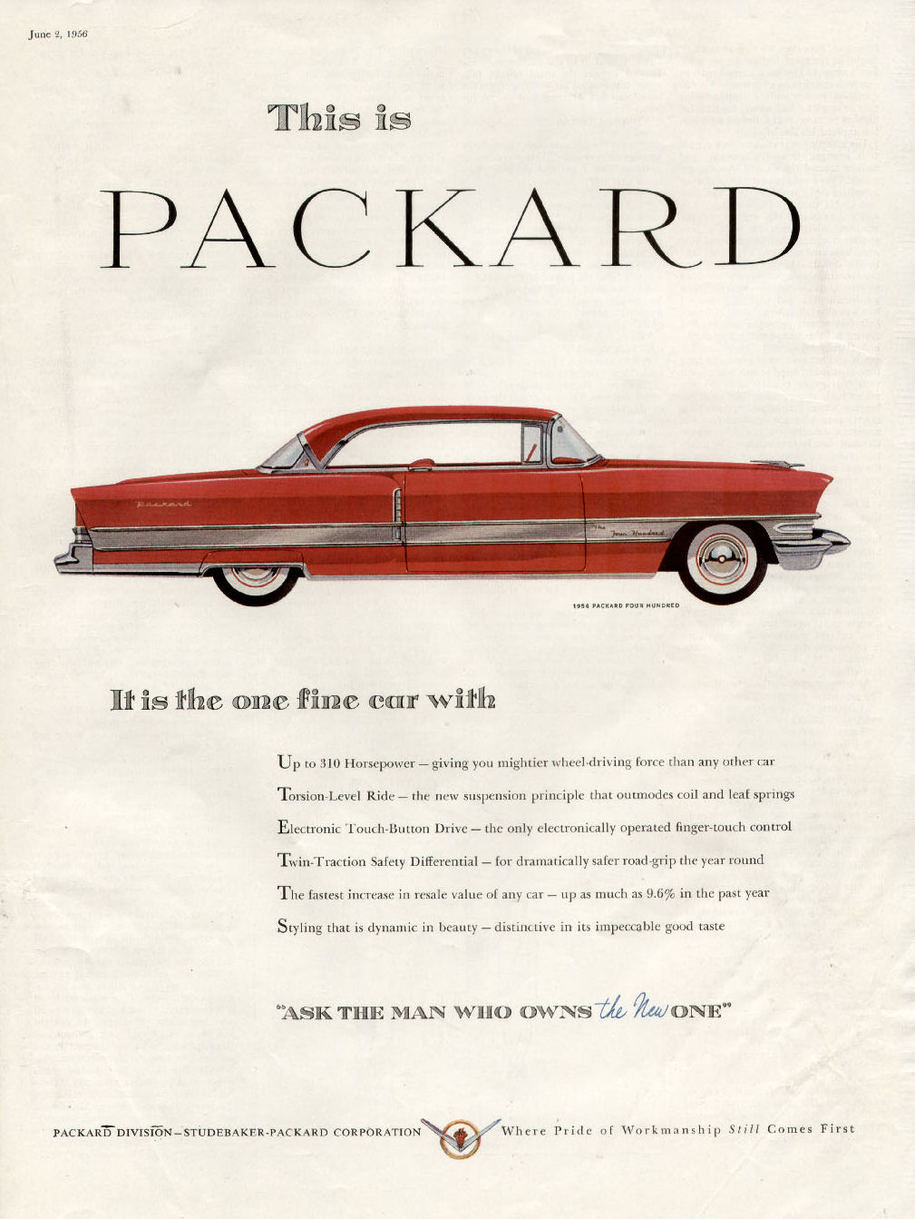 1956 Packard Ad-10