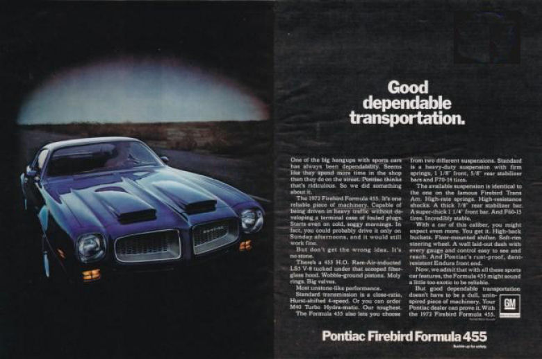 1972 Pontiac Firebird Ad-01
