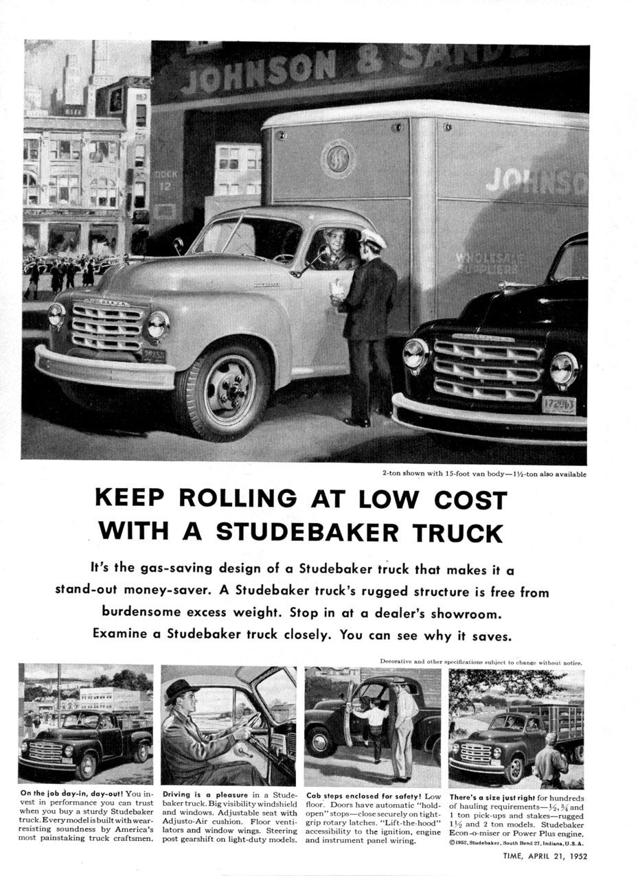 1952 Studebaker Truck Ad-09