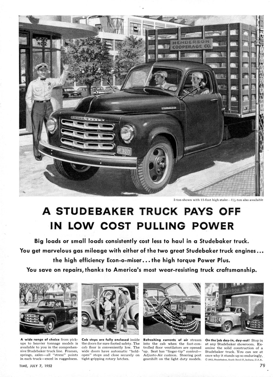 1952 Studebaker Truck Ad-10