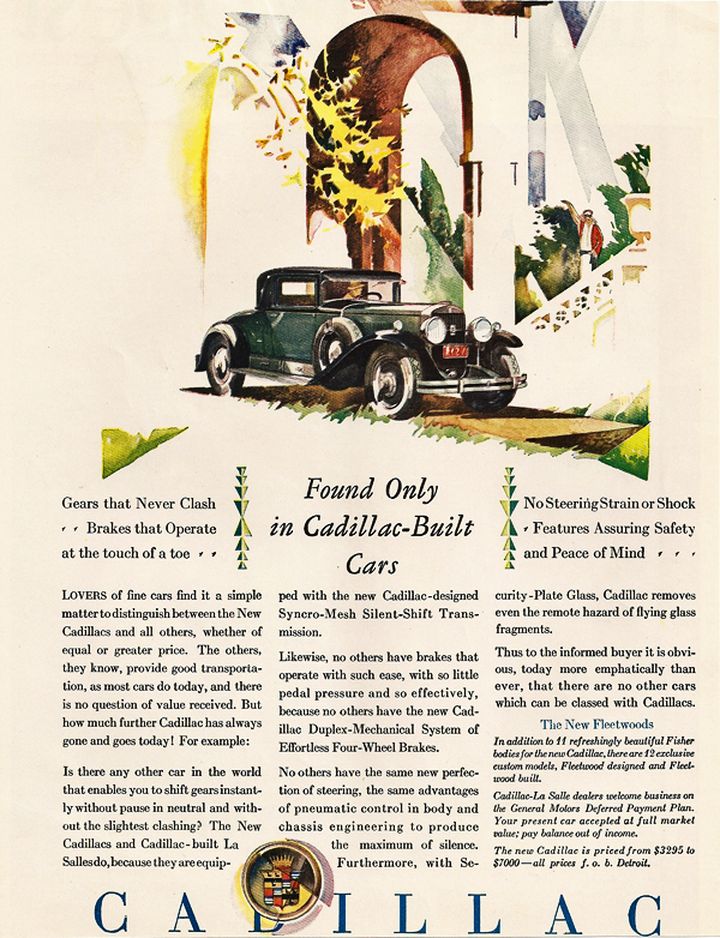 1929 Cadillac Ad-02