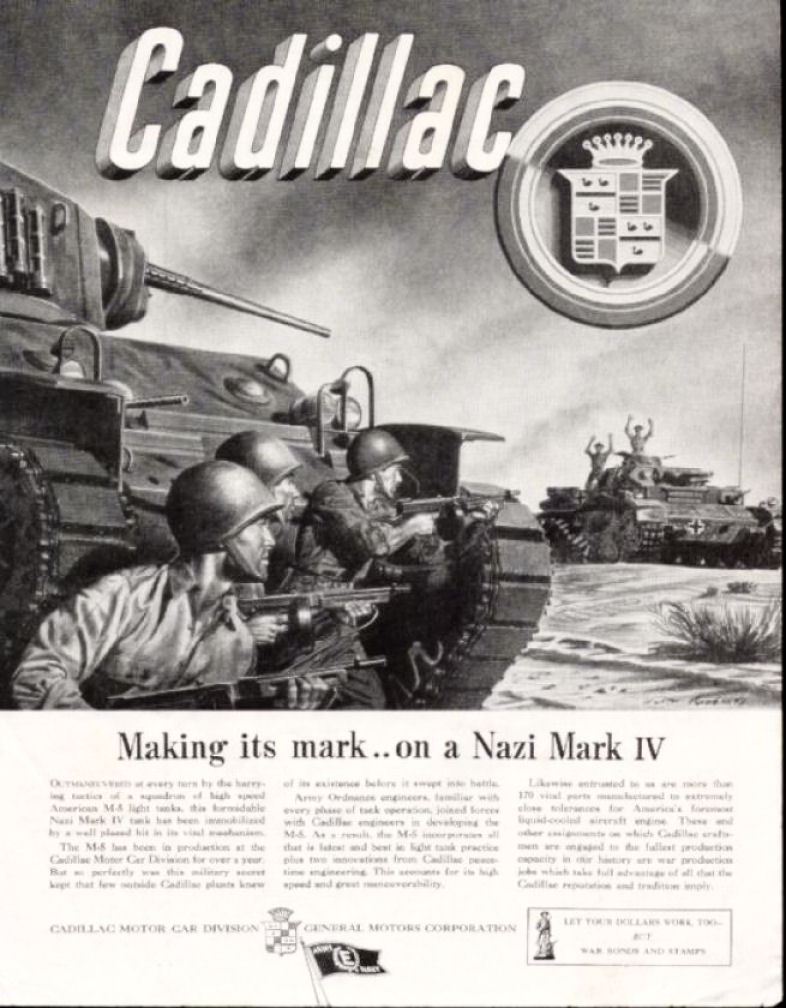 1942-45 Cadillac Ad-15