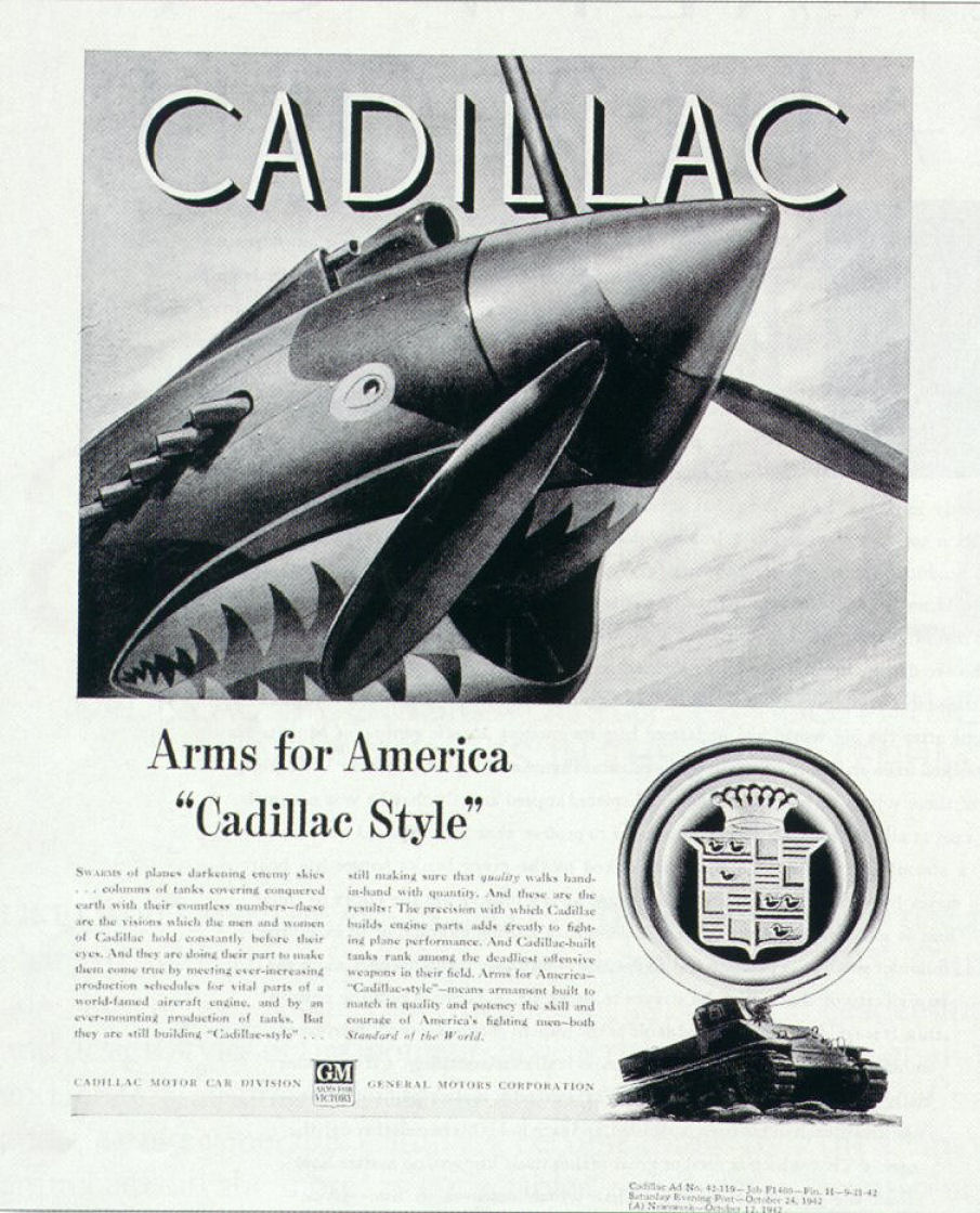 1942-45 Cadillac Ad-18