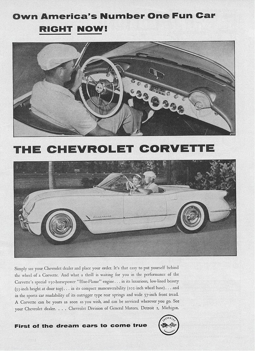 1954 Corvette Ad-08