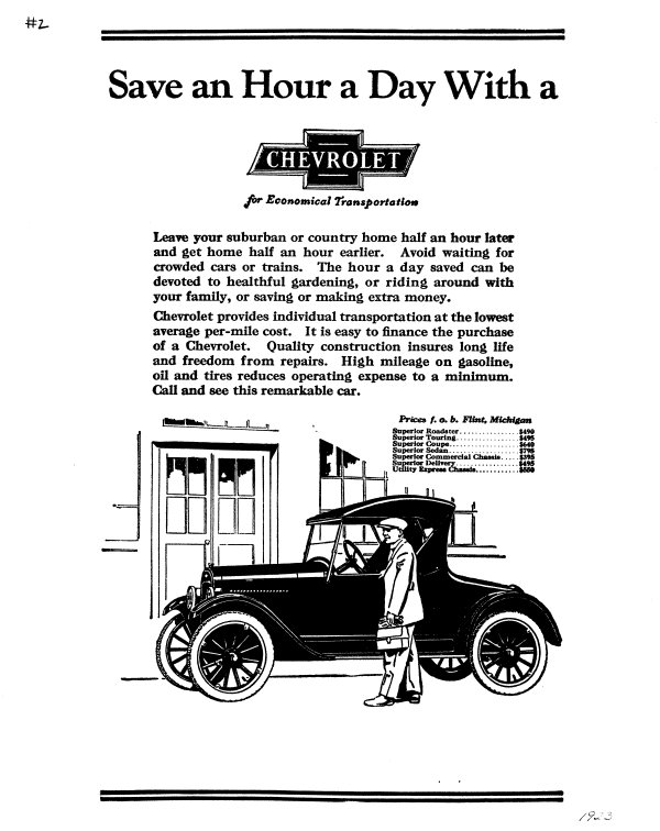 1924 Chevrolet Ad-12