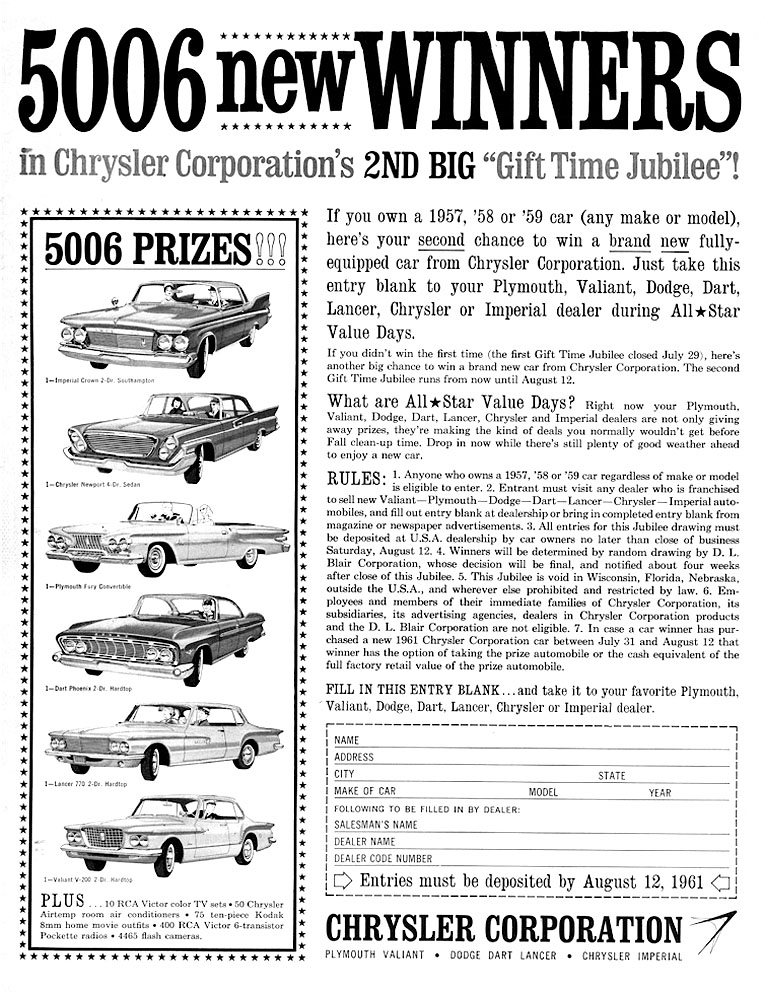 1961 Chryco Ad-10