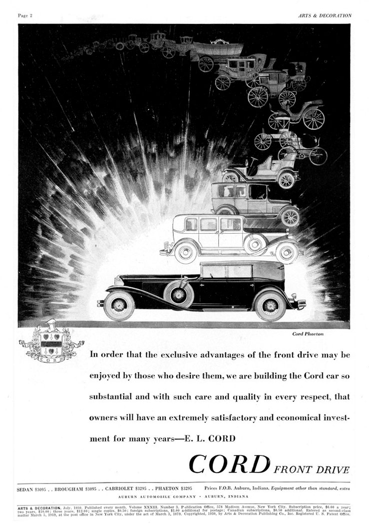 1930 Cord Ad-01