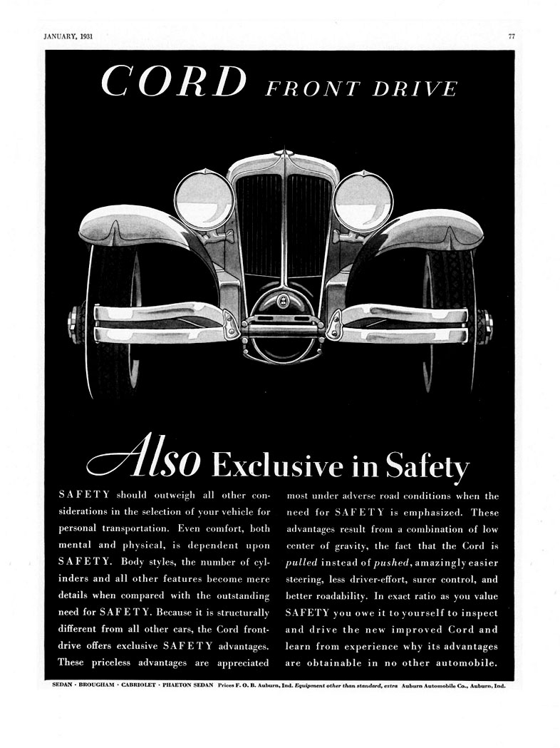 1931 Cord Ad-08