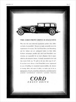 1931 Cord Ad-10