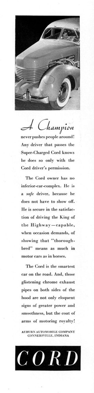 1937 Cord Ad-12