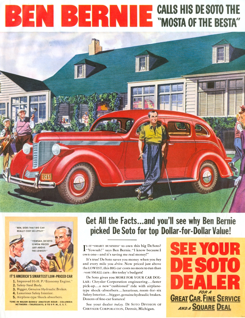 1938 DeSoto Ad-25