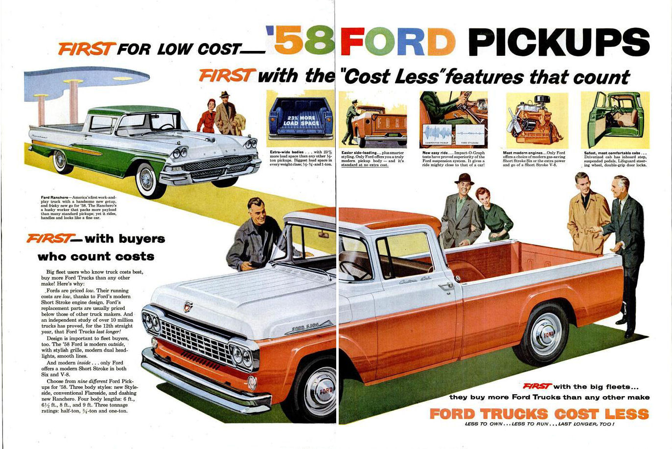 Vintage ford truck advertisements #6