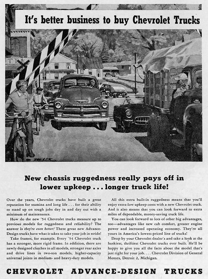 1954 Chevrolet Truck Ad-06