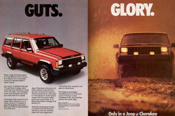 1986 Cherokee Chief Ad