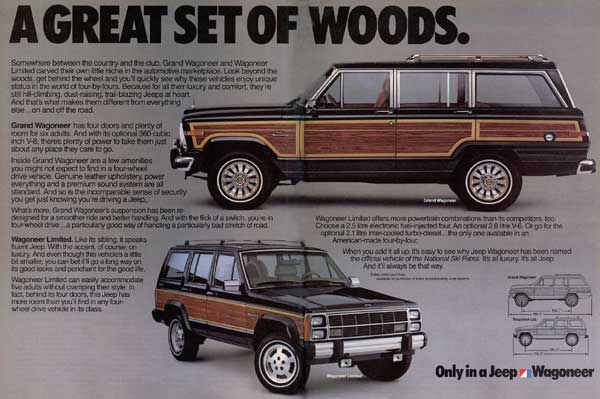 1986 Wagoneers Ad