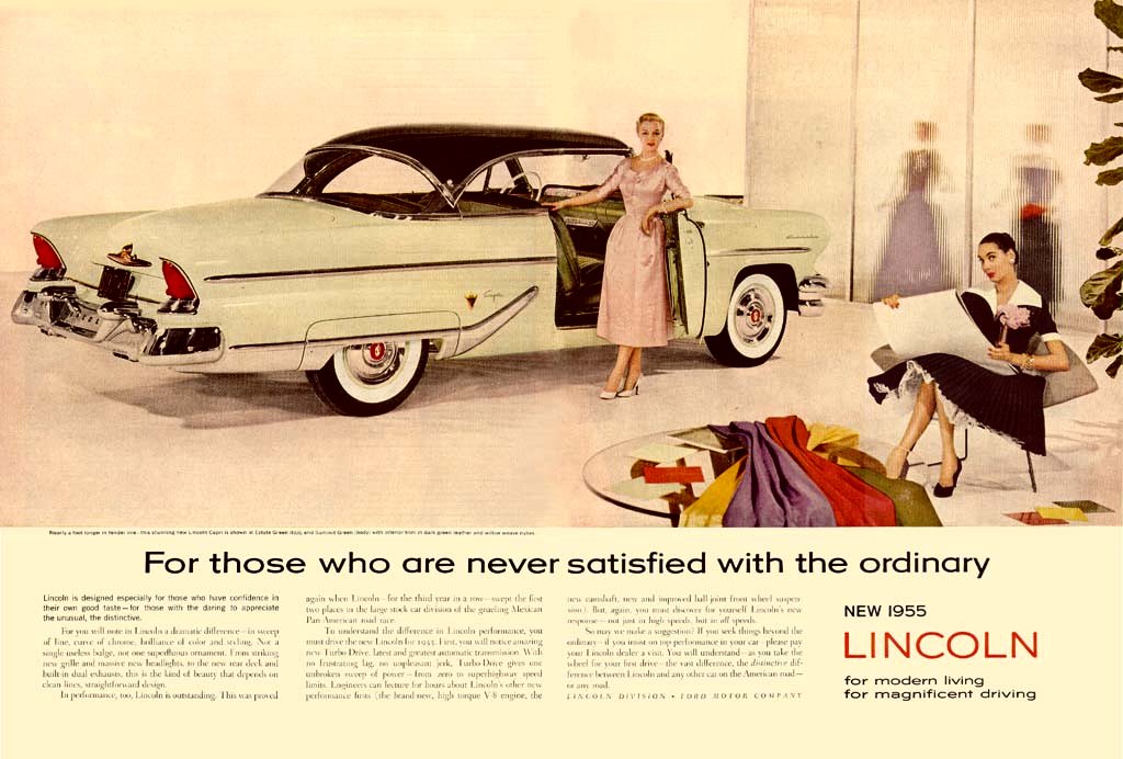 1955 Lincoln Ad-01