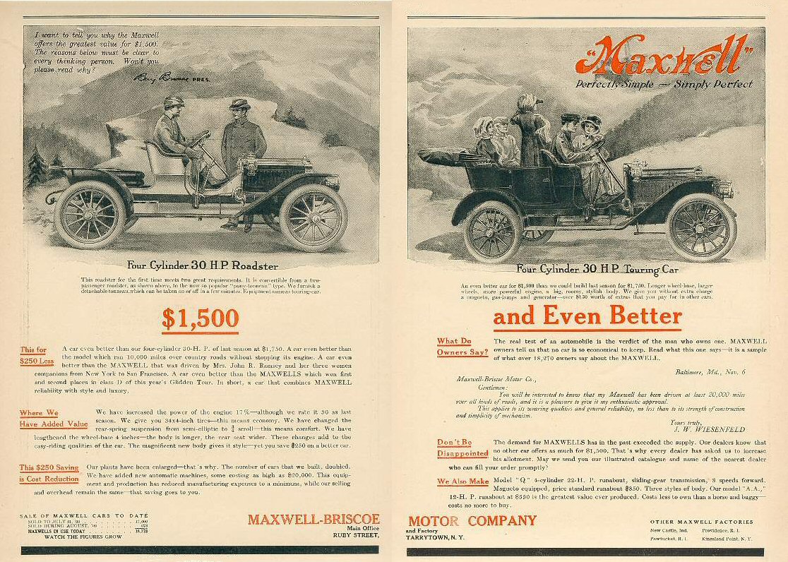 1909 Maxwell Ad-0a