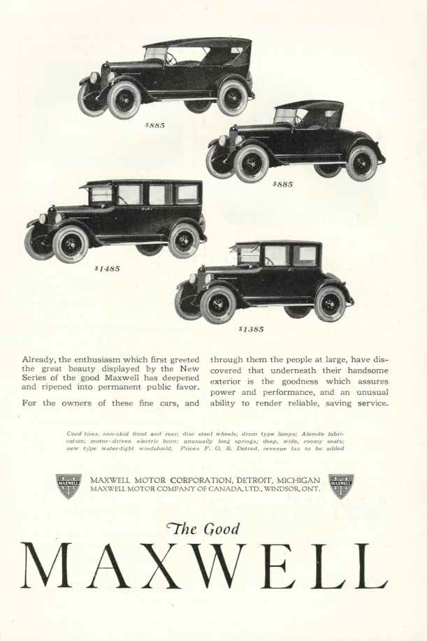 1922 Maxwell Ad-0