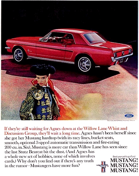 1965 Ford mustang advertisements #3