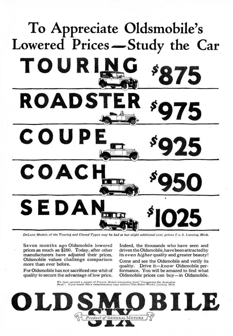 1926 Oldsmobile Ad-10