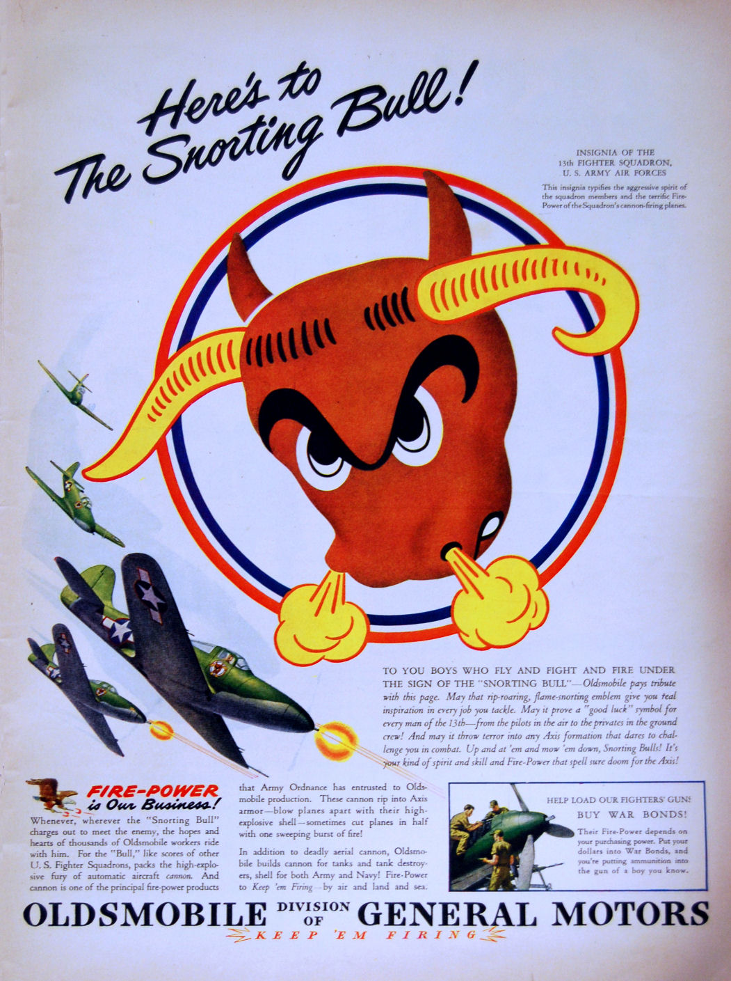 1942-45 Oldsmobile Ad-01