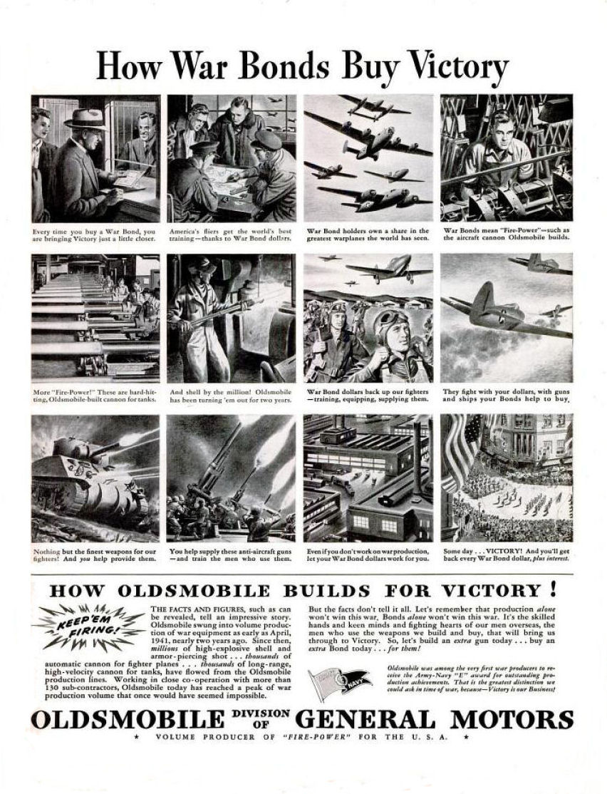 1942-45 Oldsmobile Ad-25