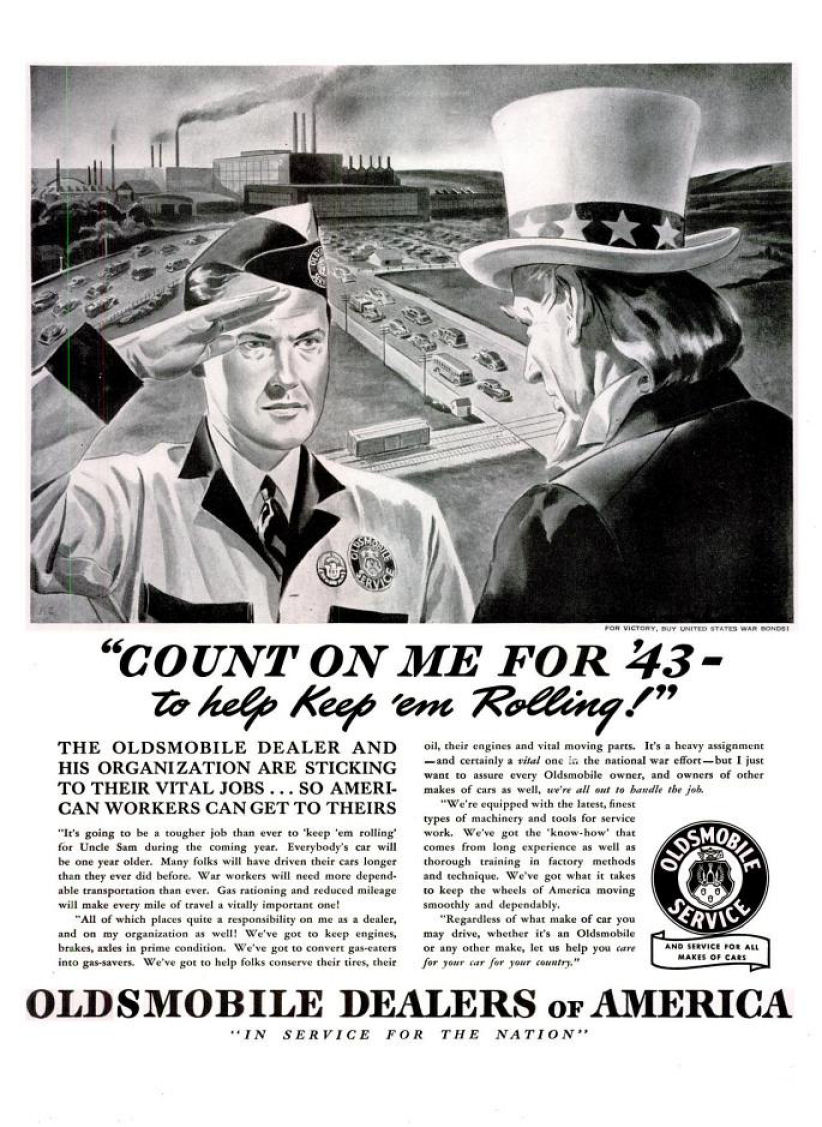 1942-45 Oldsmobile Ad-30