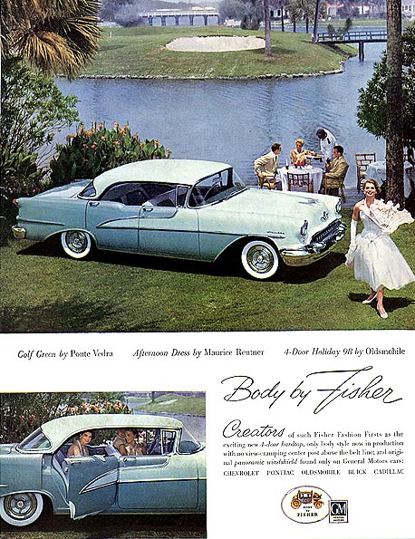 1955 Oldsmobile Ad-11