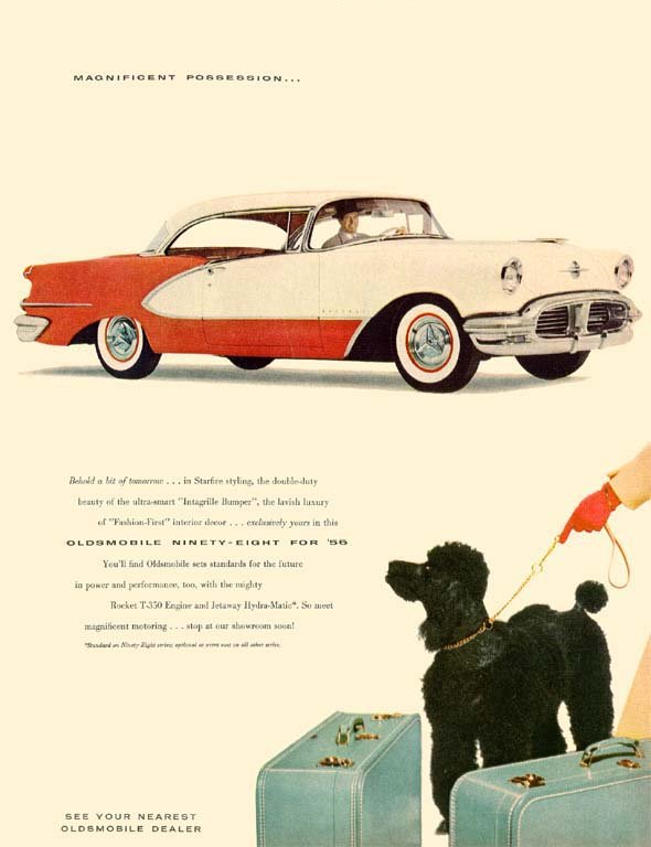 1956 Oldsmobile Ad-14